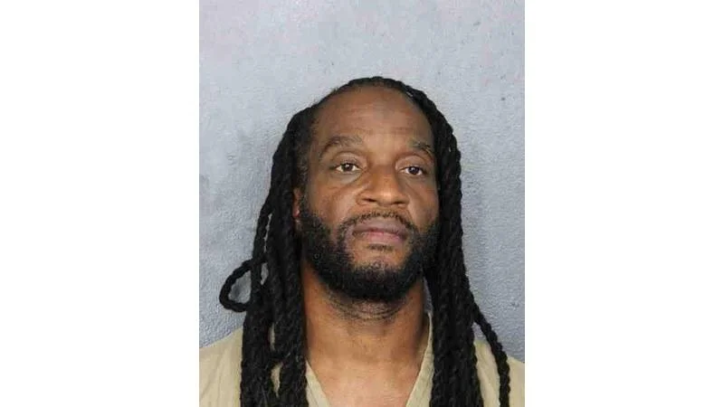 Tyrone Holmes booked into Broward County Main Jail on Aug. 8