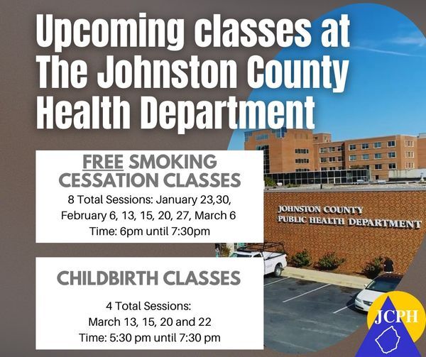 COUNTY OF JOHNSTON: Free Smoking Cessation Classes