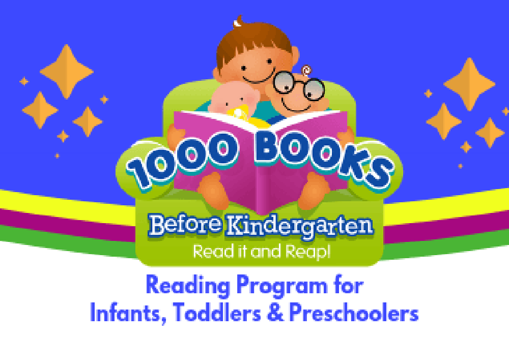 1000 Books Before Kindergarten on May 28, 2022