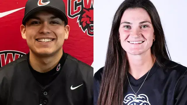 Caroline Johnson and Andrew Charron