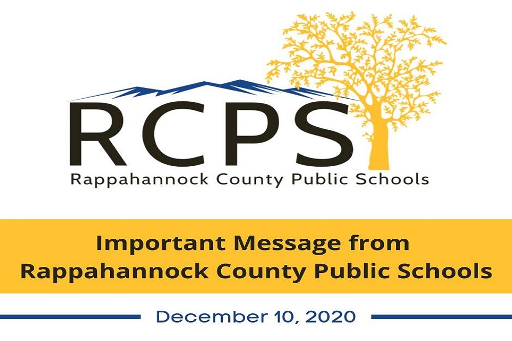 RCPS: Rappahannock County Public Schools Important COVID-19 Information