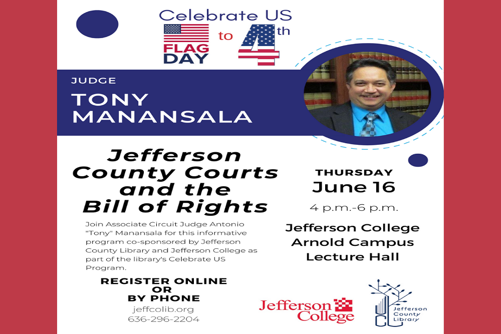 Jefferson County Library – Jefferson County Judge Speak About Our Court System and the Bill of Rights