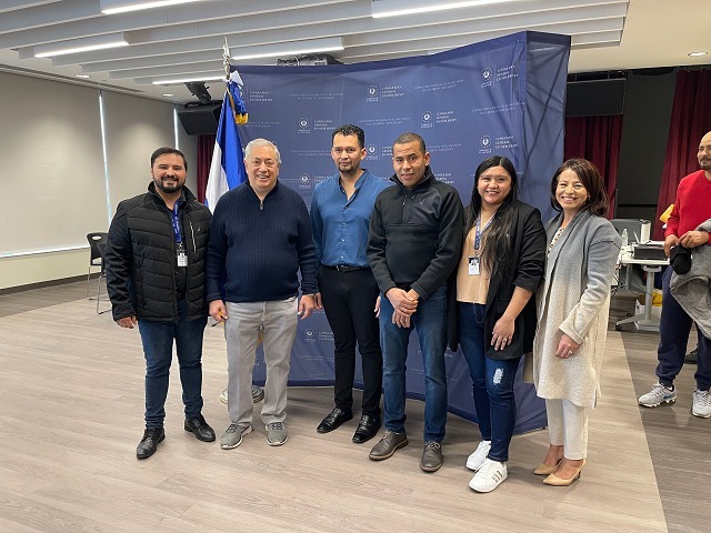 The North Bergen Free Public Library, in collaboration with the General Consulate of El Salvador, hosted a mobile consulate at the Downtown Recreation Center & Library on Saturday, Dec. 17