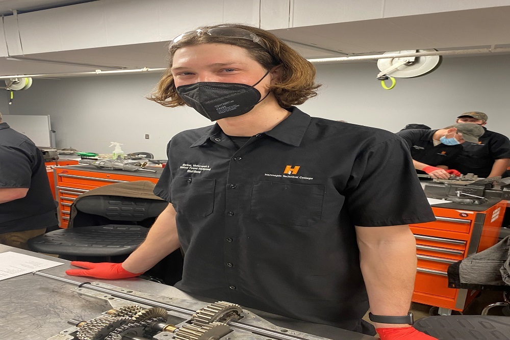 Student Profile: Repairing boats and snowmobiles is a fun, rewarding career