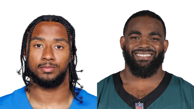 Brandon Graham and Del'Shawn Phillips