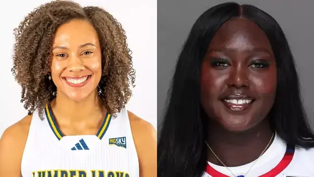 Hannah Williams and Achol Magot Hannah Williams and Achol Magot