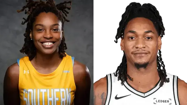 Zaria Hurston and Devin Vassell Zaria Hurston and Devin Vassell