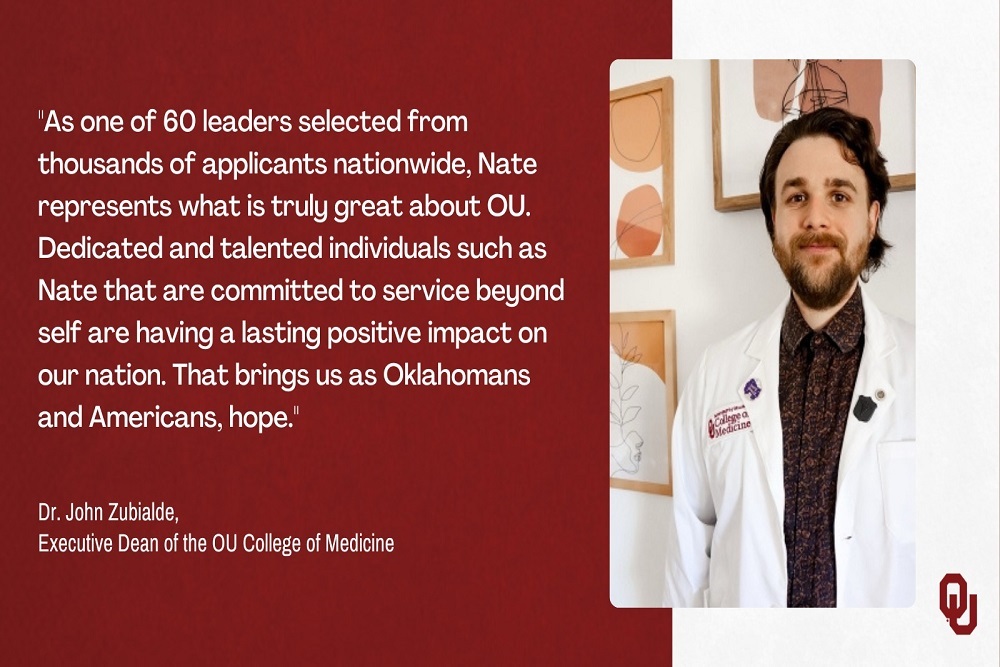 University of Oklahoma Medical Student and Veteran Named 2022 Tillman Scholar University of Oklahoma Medical Student and Veteran Named 2022 Tillman Scholar