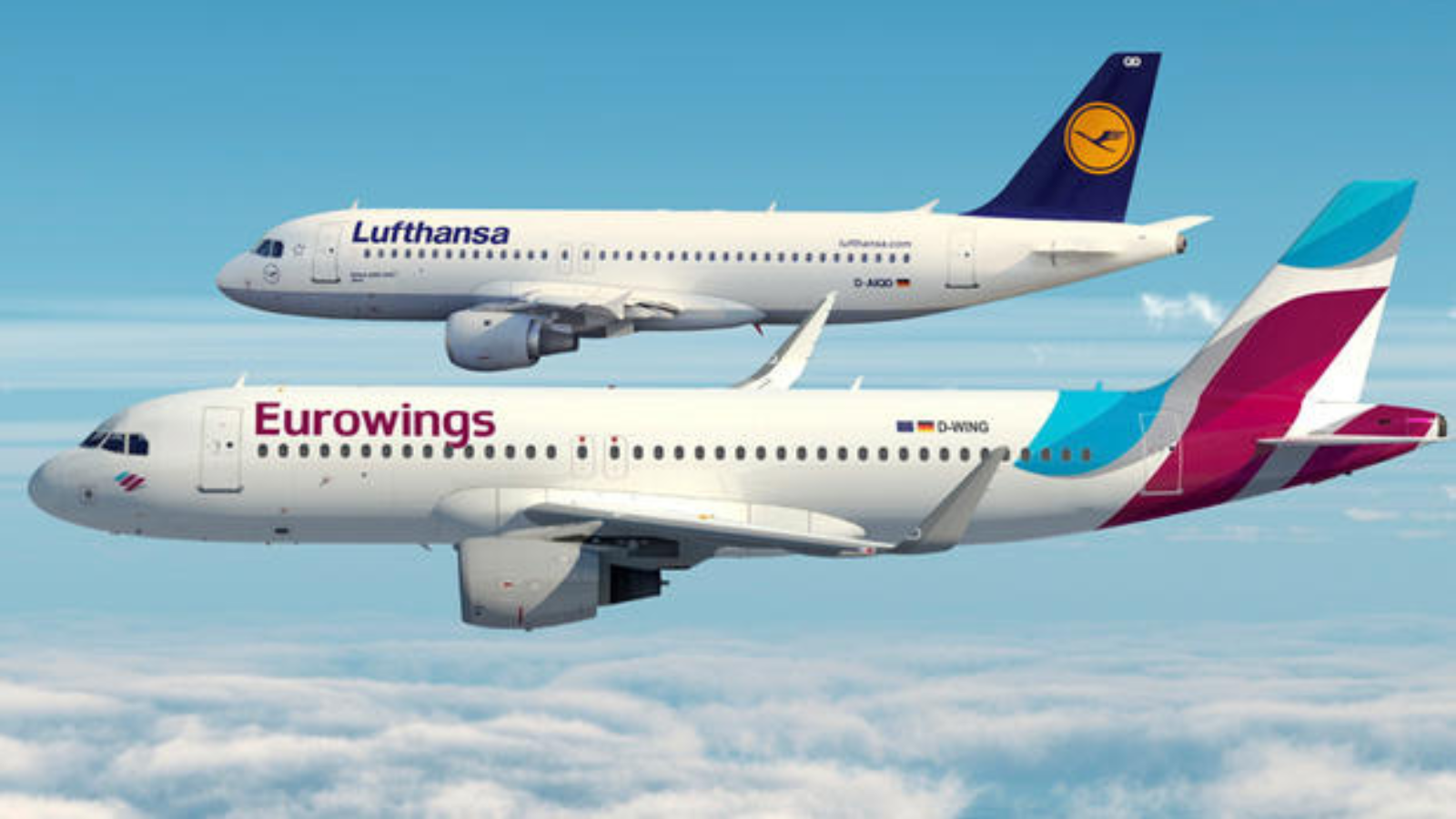 Lufthansa and Eurowings
