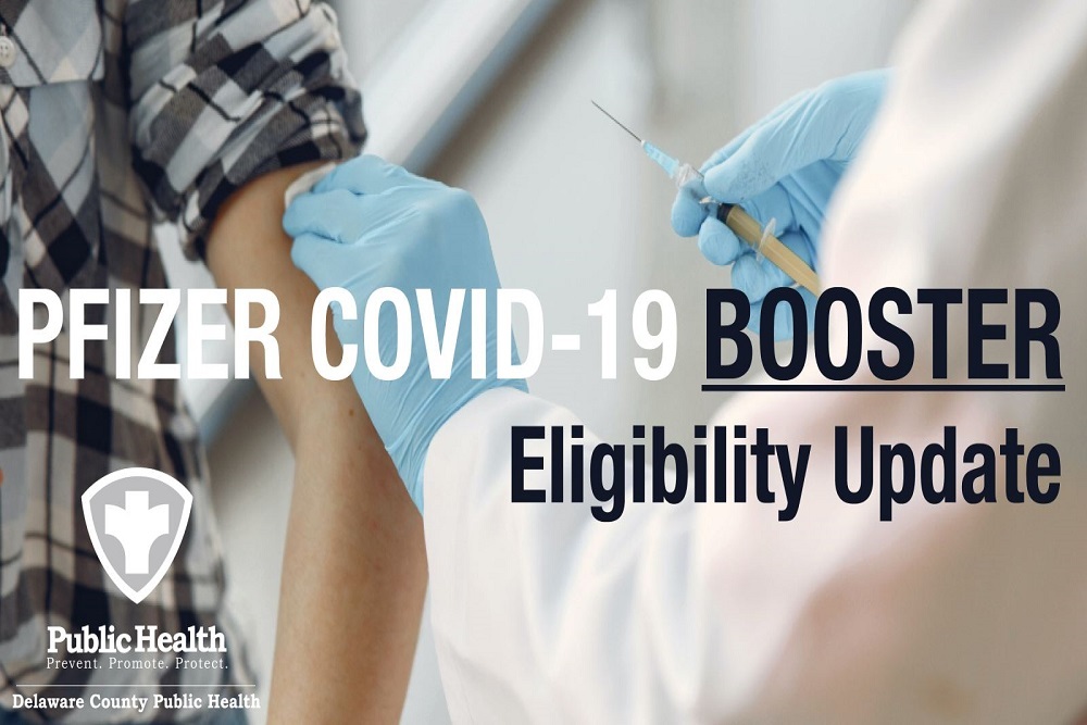 Pfizer COVID-19 Booster Shot Eligibility Update