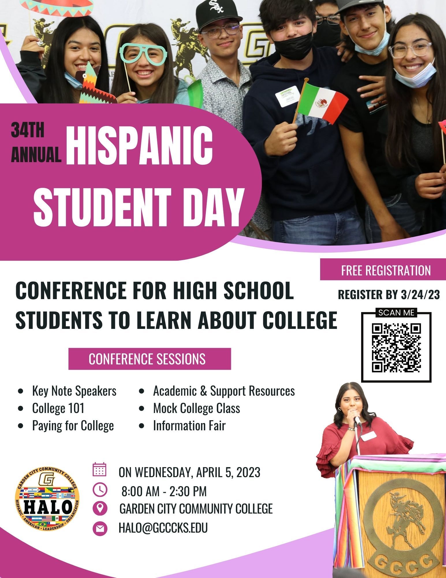 34th Annual Hispanic Student Day Set for April 5th