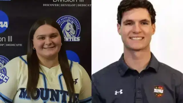 Katelyn Ledwich and Mark Wechtenhiser
