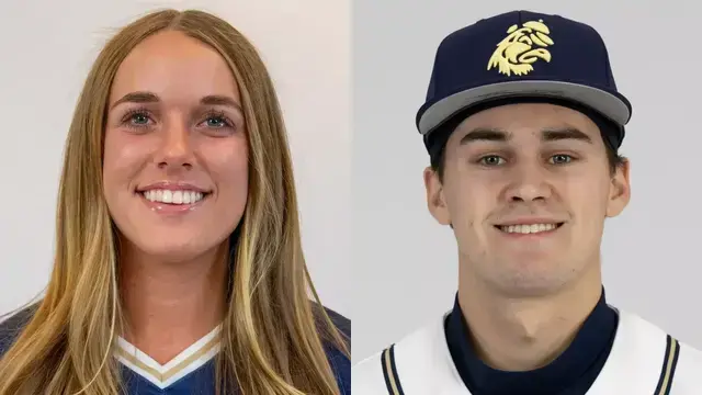 Olivia Gallup and Brendan Grady