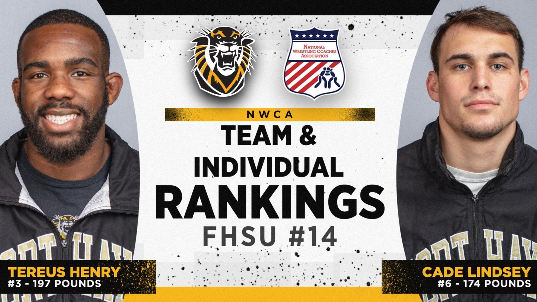 Tigers Move into Top 25, Henry and Lindsey Ranked Individually
