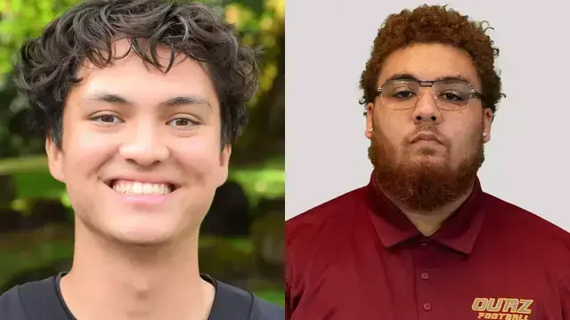 Kyle O'Dowd and Isaiah Carter