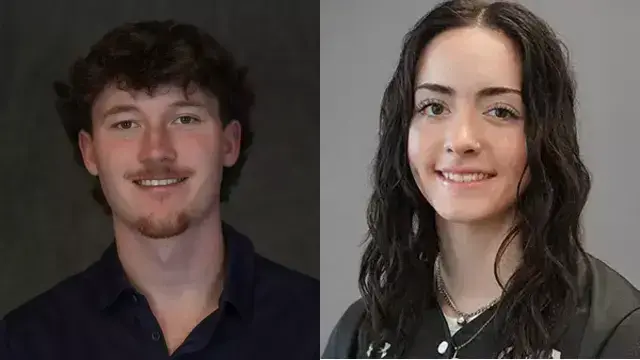 Parker Hildebrand and Sara Hopper Parker Hildebrand and Sara Hopper