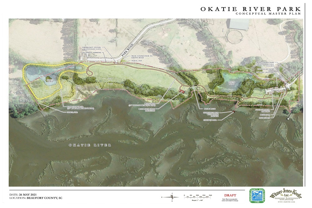 Beaufort County: County Council Approves Funding for Infrastructure to Okatie River Park