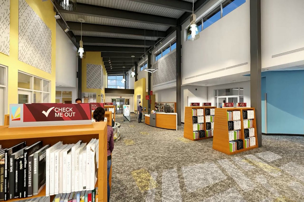New Burkhardt Branch Library Welcomes the Public