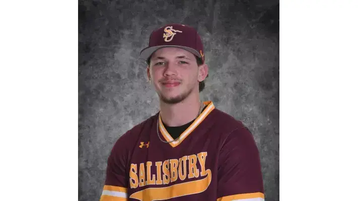 Former Sussex Central Senior High School standout Noah Burroughs played on Sunday, May 18 in hopes of reaching the NCAA Division III Baseball Championship