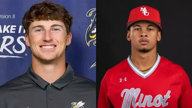 Who are the former high school athletes from Northwest Wyoming area competing during the week of Monday, April 20?