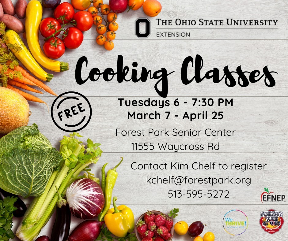 Healthy Cooking Classes from OSU Extension