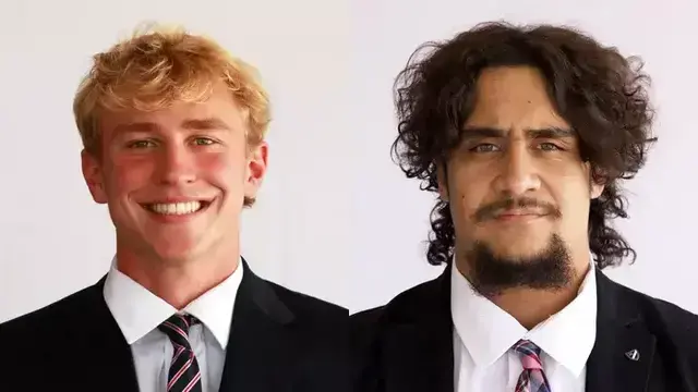 Liam Beattie and Aisea Sale Liam Beattie and Aisea Sale