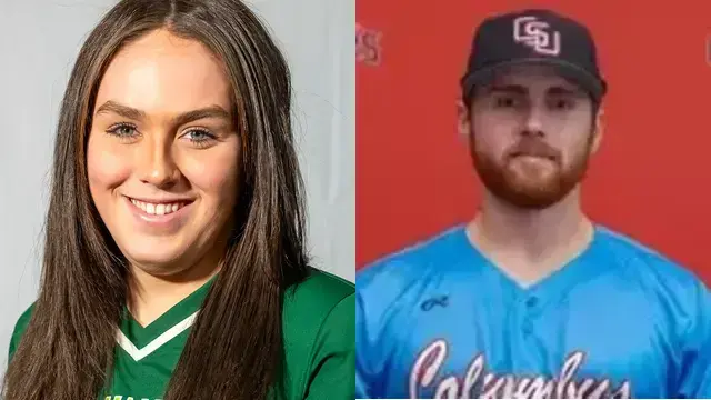 Which former South Dayton News area high school standouts will be in action on Tuesday, April 15?