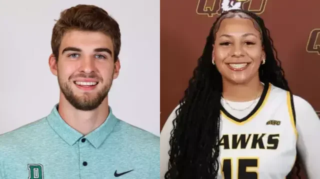 Cade Haskins and Sydney Runsewe