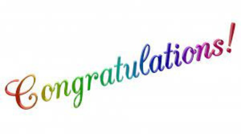 Congratulations To the Marketing Team