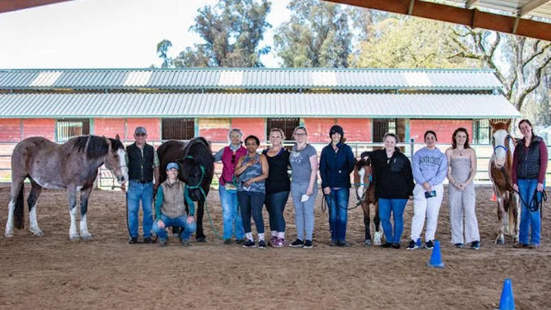 WRS residents visit Rayo Ranch in Cotati as part of the Weekend Discoveries program.