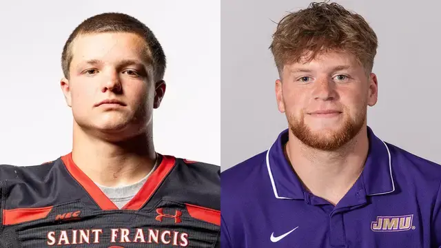 Who are the former high school athletes from North Central Pennsylvania area competing during the week of Monday, Nov. 17?