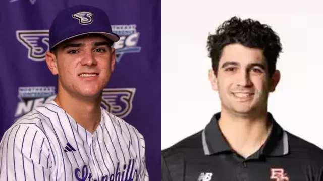Which former Scranton Reporter area high school standouts will be in action on Sunday, April 13?