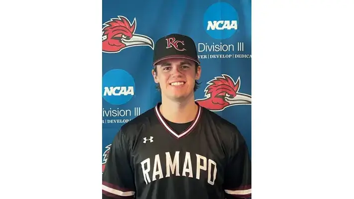 Hunter Sabbers, former Saint Joseph Regional High School baseball player will compete with his collegiate team for the NCAA Division III Baseball Championship