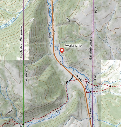 Gallatin County Sheriff Search and Rescue Was Requested to Assist Yellowstone National Park With an Avalanche Search in the Bacon Rind Area