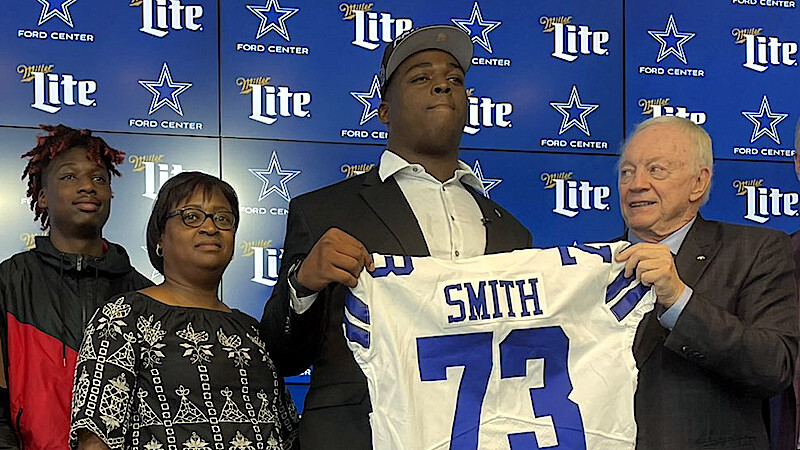 Smith on return home to begin NFL career: ‘Let’s go Cowboys Nation’ Smith on return home to begin NFL career: ‘Let’s go Cowboys Nation’