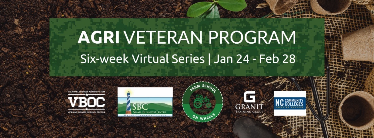 COUNTY OF WAYNE: Agri Veteran Program Jan. 24 – Feb. 28