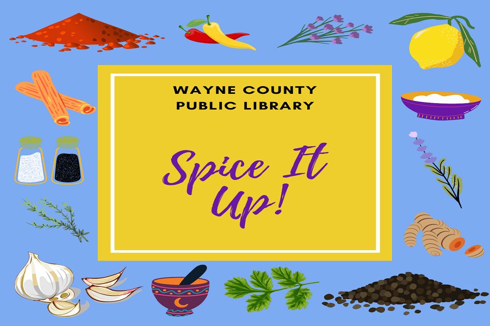 Wayne Public Library: Spice it Up! Club meeting Online
