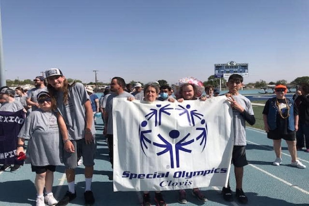 Clovis and Portales Special Olympics Athletes Competition