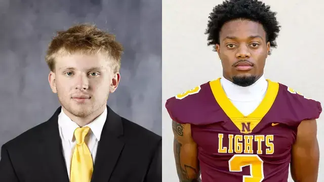 Andrew Charrier and Ty'Shaun Raine