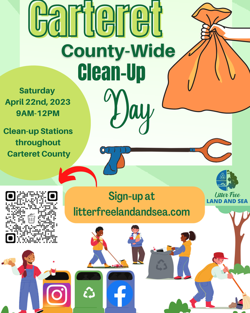 COUNTY OF CARTERET: Wide Clean-Up Day COUNTY OF CARTERET: Wide Clean-Up Day