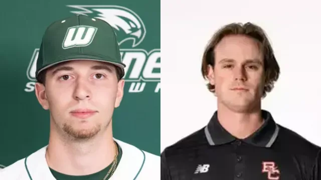 Which former Hartford Reporter area high school standouts will be in action on Friday, April 25?