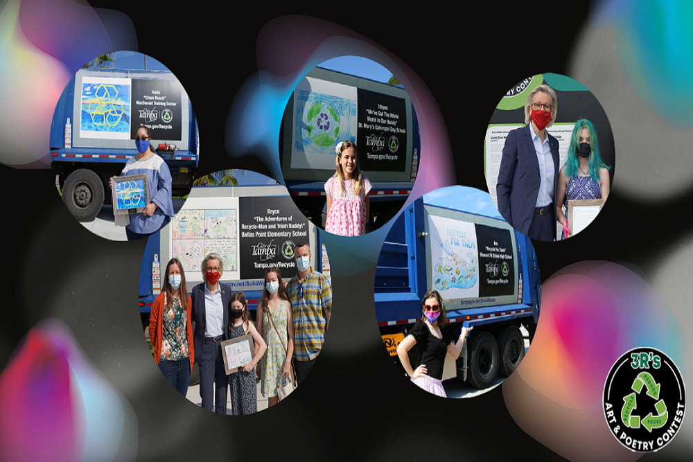 City of Tampa’s Department of Solid Waste & Environmental Program Management Announces 2022 3R’s Art & Poetry Contest Winners City of Tampa’s Department of Solid Waste & Environmental Program Management Announces 2022 3R’s Art & Poetry Contest Winners