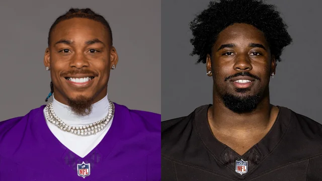 Justin Jefferson and Dylan Sampson