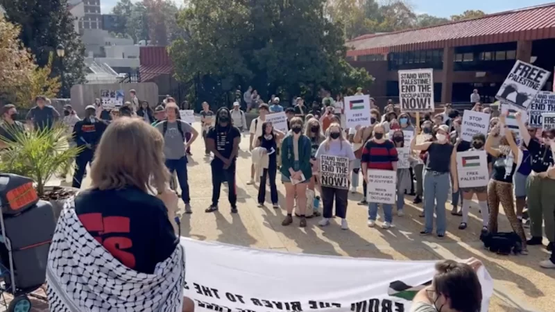 UGA: No discipline of pro-HAMAS students advocating elimination of Israel