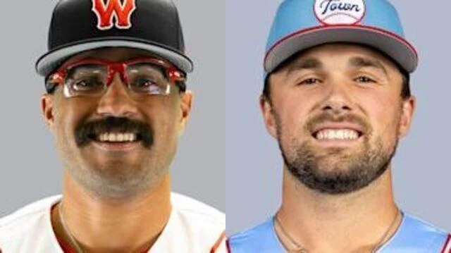 Who are the ex-high school stars from Johnson County area competing on Tuesday, Aug. 18?