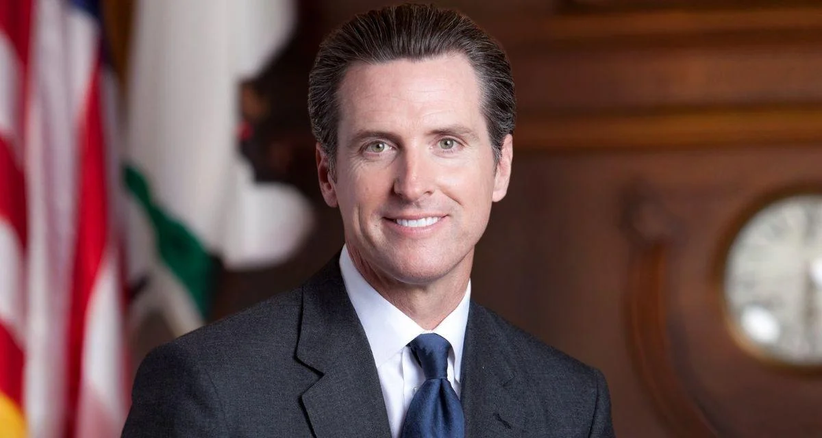 California Governor Gavin Newsom