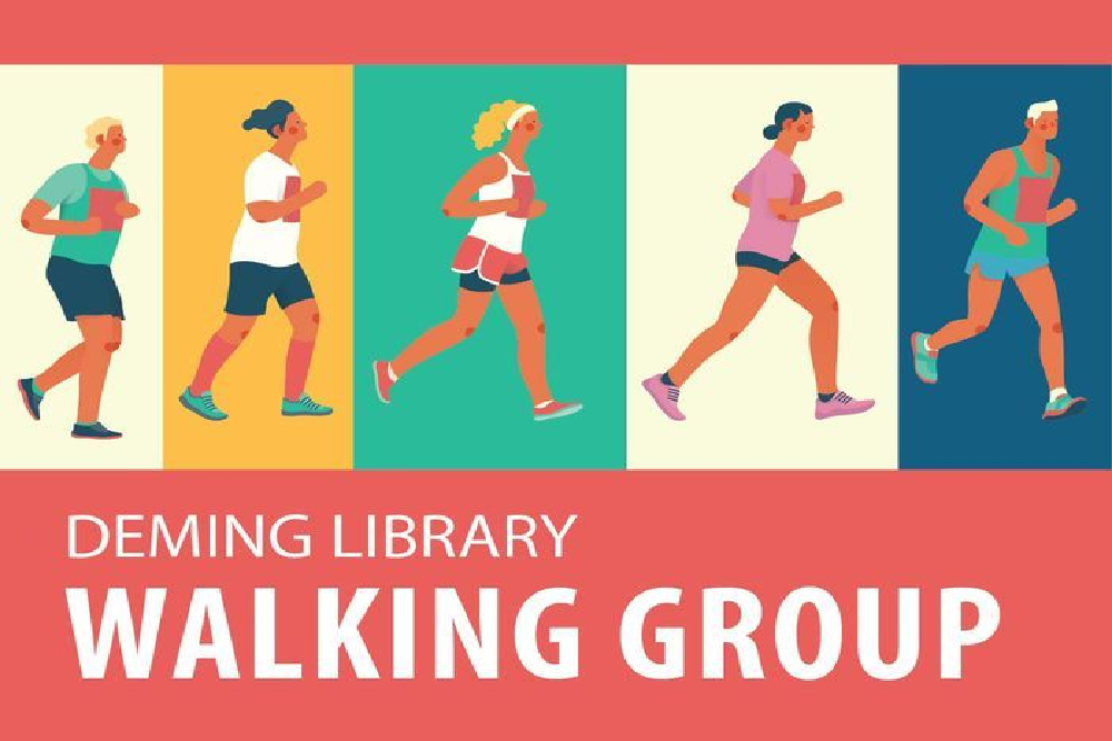 Moving Together: Deming Library Walking Group on June 2, 2022