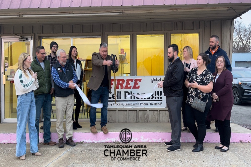 Tahlequah Area Chamber of Commerce Ribbon Cutting Global US Marketing Services/George Galvan, LLC