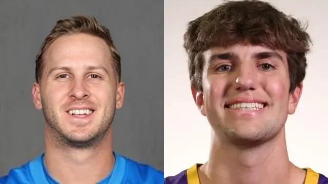 Jared Goff and Josh DeVore Jared Goff and Josh DeVore