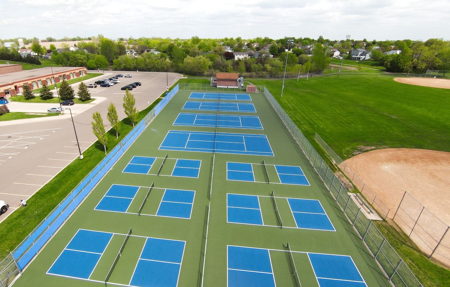 Tennis and Pickleball courts
